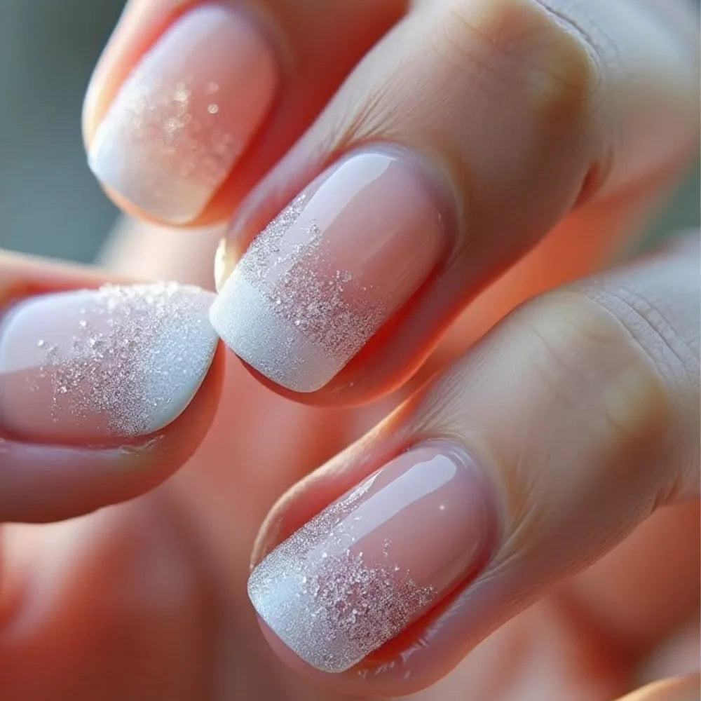 Glaze Press-On Nails, Square Short