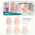 Ultra Fit Nude Press-On Nails, Square Short