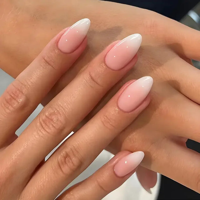Gradient Press-On Nails, Square Long