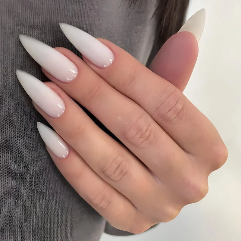 Lacquer Press-On Nails, Stiletto Long