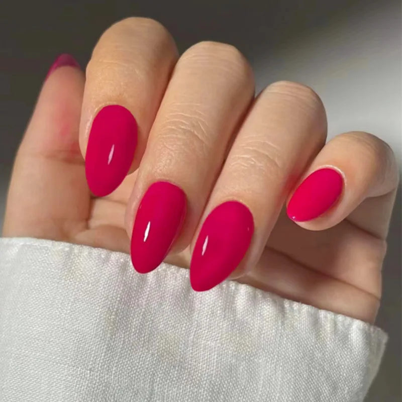 Second Skin Press-On Nails, Almond Medium