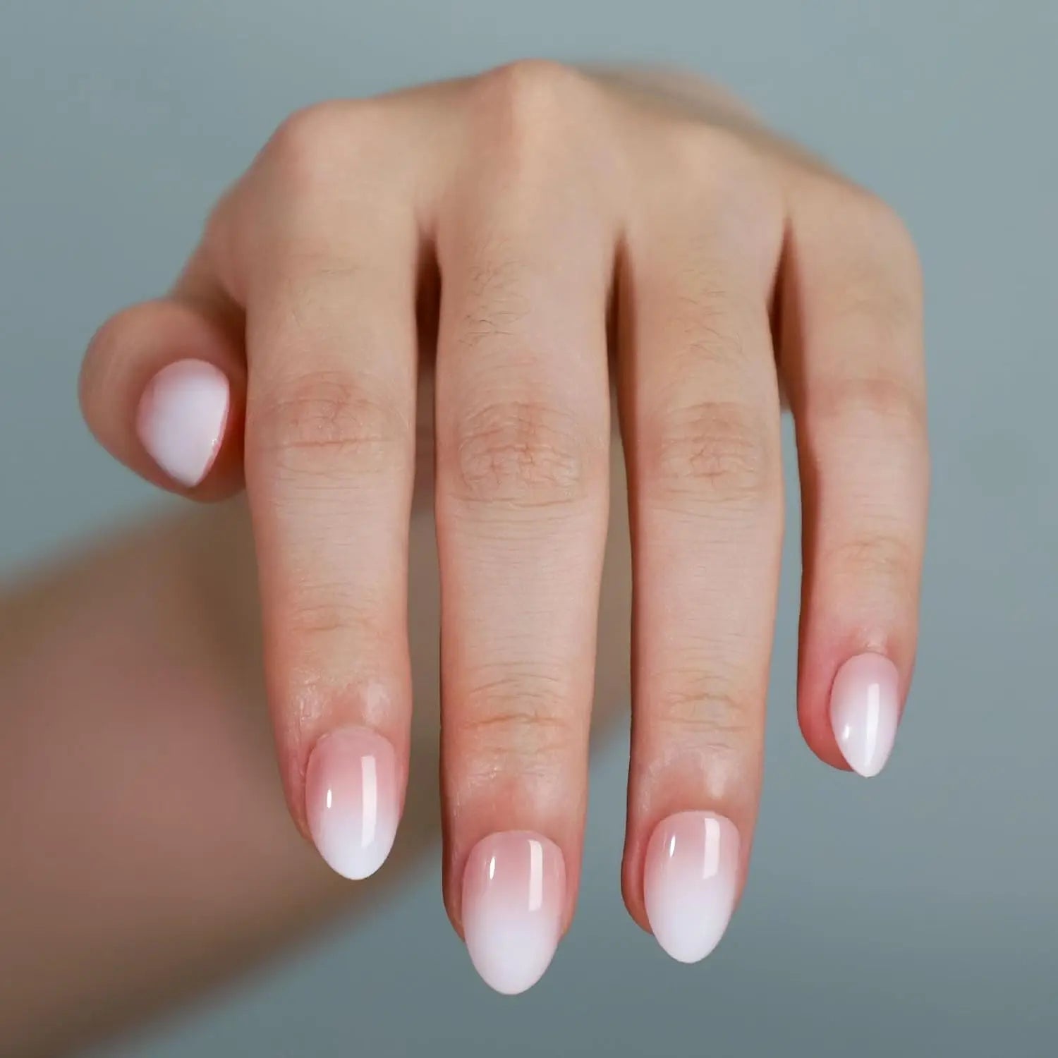 Gradient Press-On Nails, Square Long
