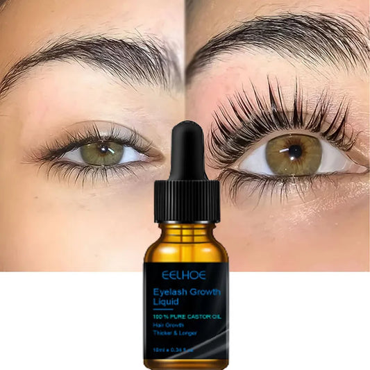Fast Eyelash Growth Serum 7 Days Natural Eyelashes Enhancer Longer Thicker Eyebrows Lift Eye Care Fuller Lashes Products Makeup