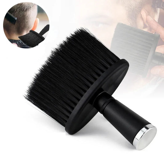 Soft Hair Brush Neck Face Duster Hairdressing Hair Cutting Cleaning Brush for Barber Salon Hairdressing Styling Barber Tools