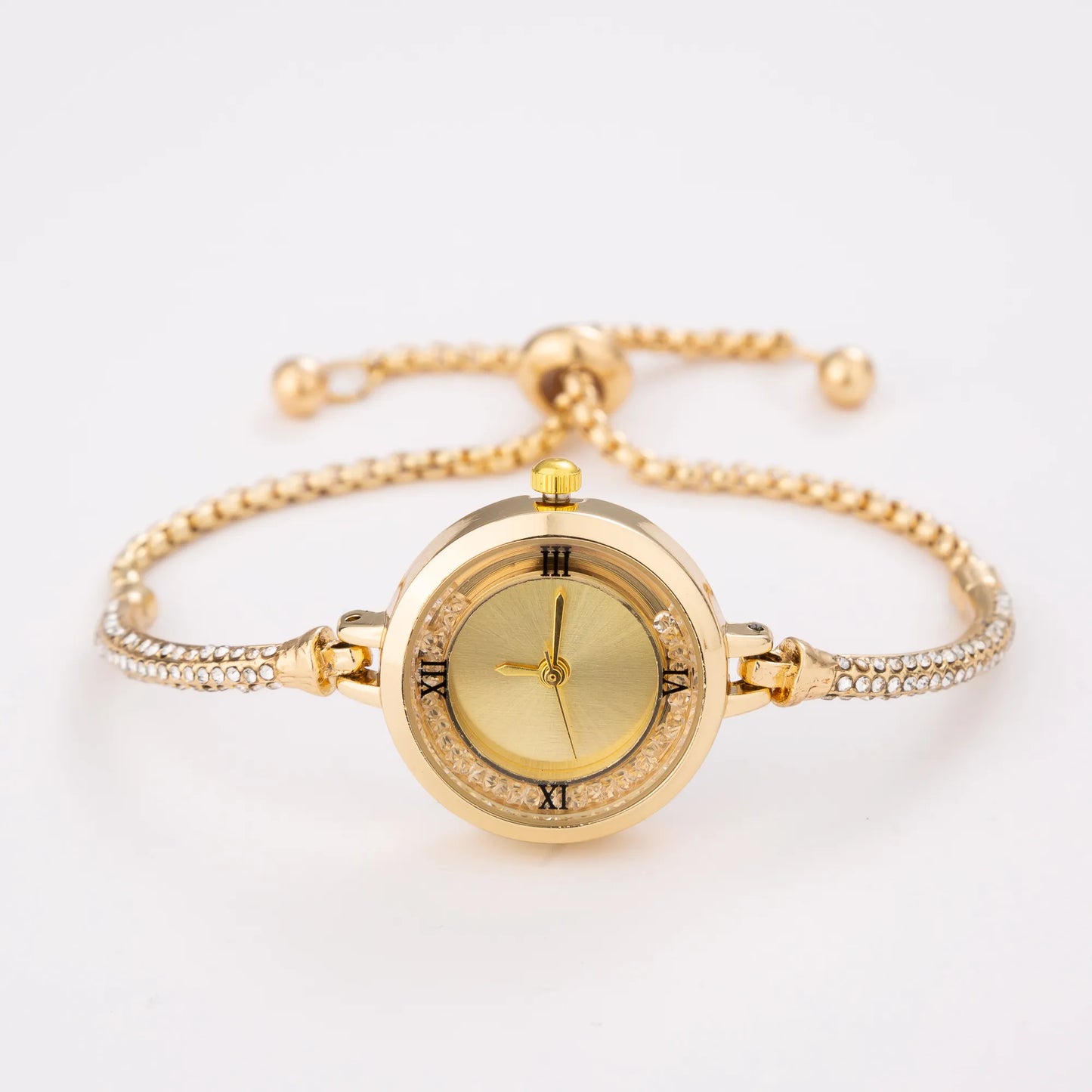 Steel Bracelet Watch Quartz Luxury Fashion Small Dial Elegant