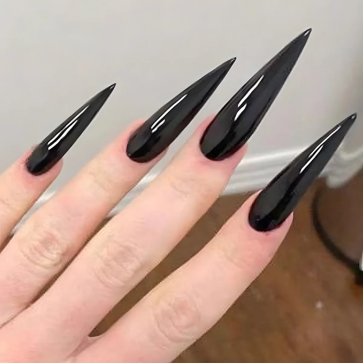 Lacquer Press-On Nails, Stiletto Long
