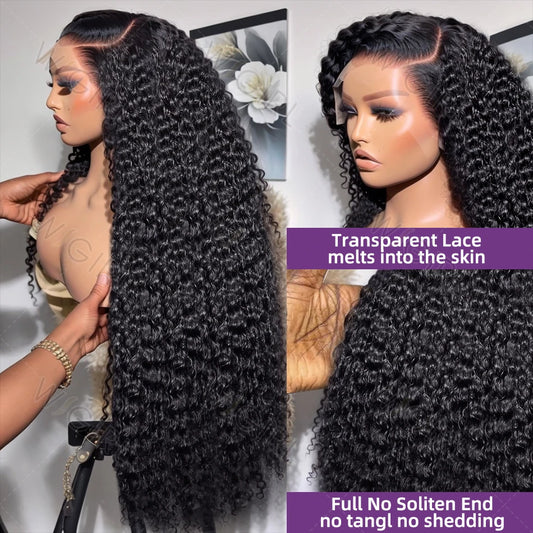 250% 13x6 HD Loose Deep Wave Lace Frontal Wig Brazilian Curly Water Wave 13x4 Lace Front Wig 5x5 Closure Wigs For Women