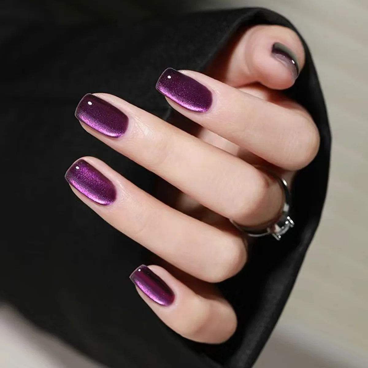 Glaze Ballet Press-On Nails, Coffin Short