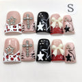 Leopard Duck Press-On Nails, Square Short