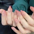 Petal Nude Press-On Nails, Almond Medium