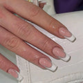 Ombre Ballerina Press-On Nails, Coffin Medium