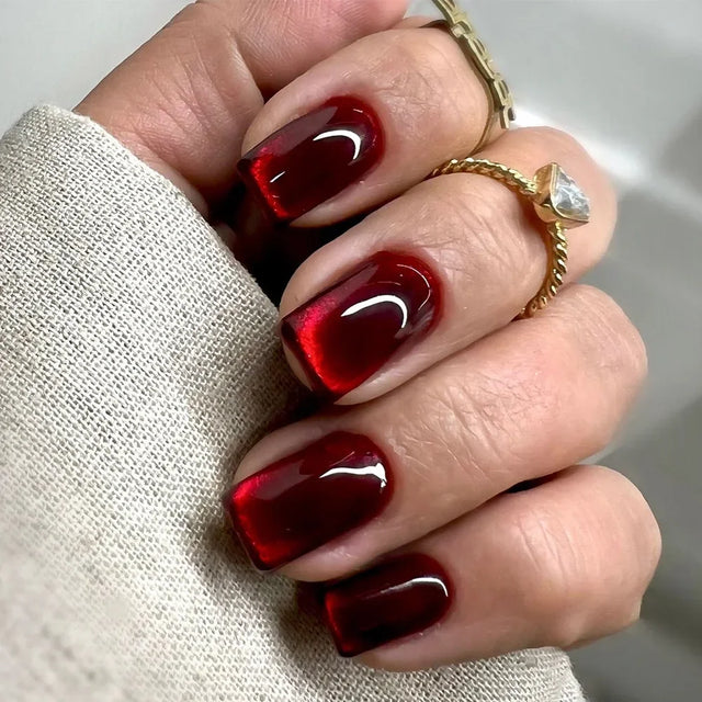 Glaze Press-On Nails, Oval Short