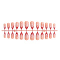 Santa Hat French Press-On Nails, Almond Medium