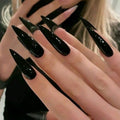 Jet Press-On Nails, Stiletto Long