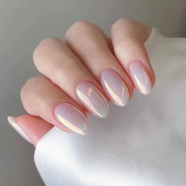 Second Skin Press-On Nails, Almond Medium