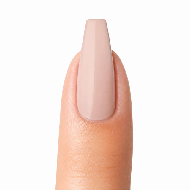 Bare Press-On Nails, Medium Coffin — Packshot fond blanc (variante / Shopping)