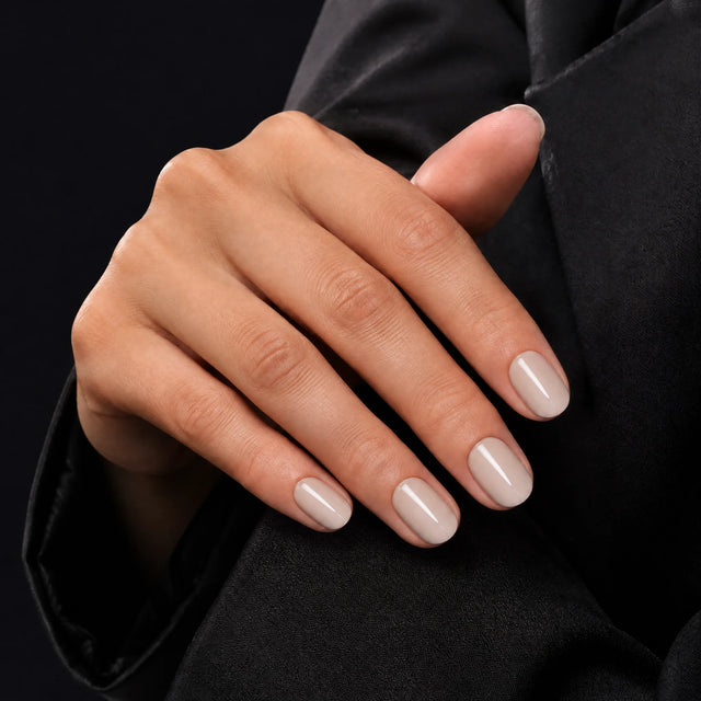 Bare Press-On Nails, Short Oval
