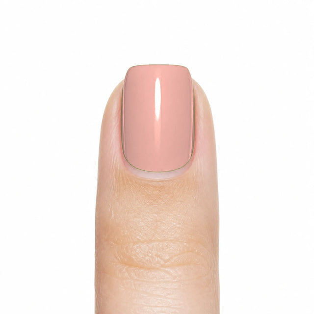 Blush Press-On Nails, Short Square