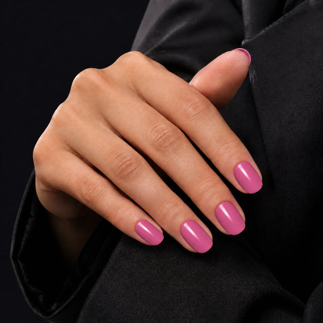 Bubblegum Press-On Nails, Short Oval