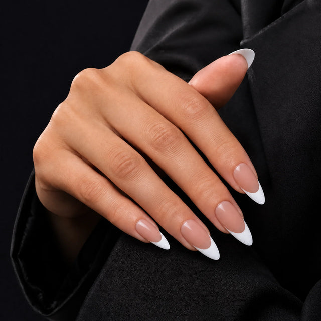 French Press-On Nails, Almond Long