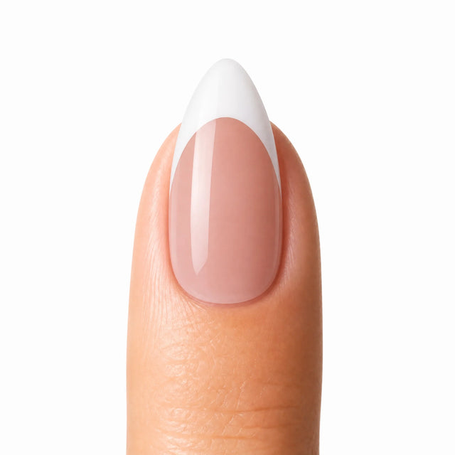 French Press-On Nails, Almond Long — Packshot fond blanc (variante / Shopping)