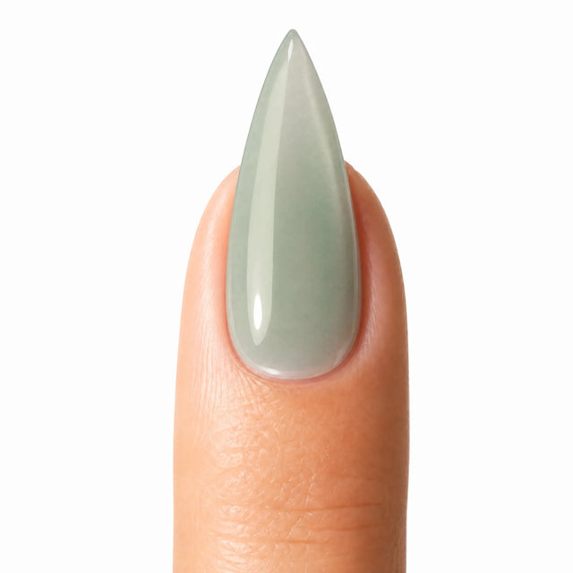 Lacquer Press-On Nails, Stiletto Long — Packshot fond blanc (variante / Shopping)
