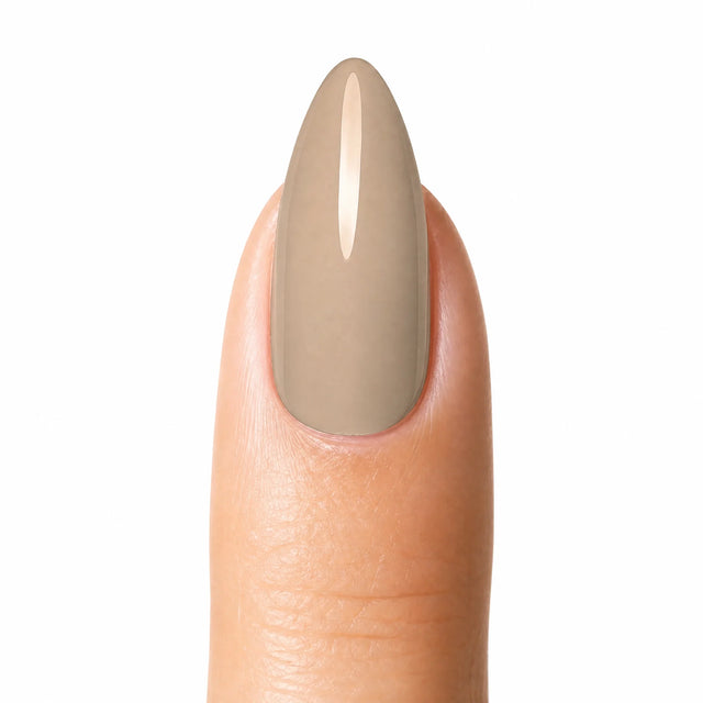 Latte Press-On Nails, Medium Almond — Packshot fond blanc (variante / Shopping)