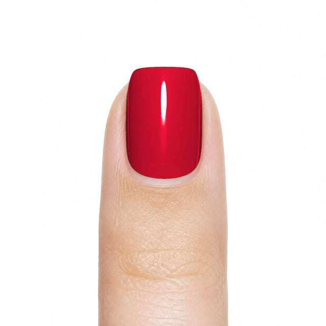 Rouge Press-On Nails, Short Square