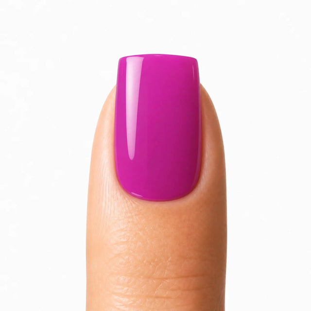 Solid Press-On Nails, Square Short — Packshot fond blanc (variante / Shopping)