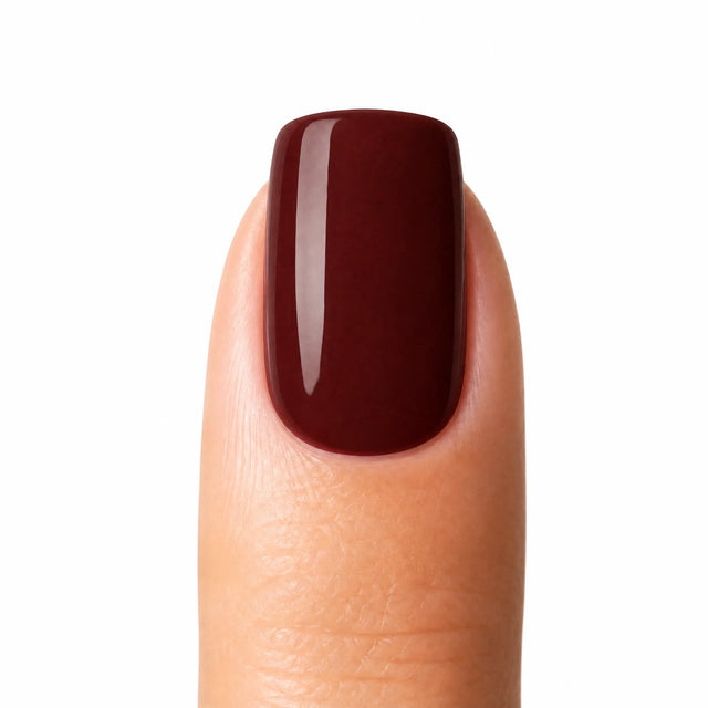 Solid Press-On Nails, Square Short — Packshot fond blanc (variante / Shopping)