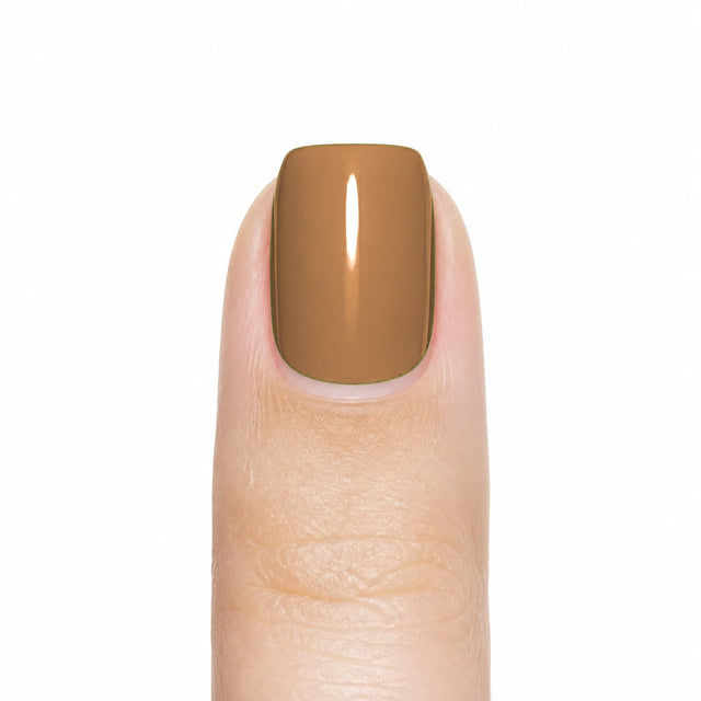 Toffee Press-On Nails, Short Square