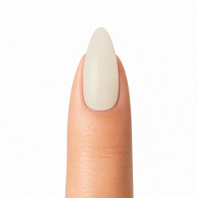 Vanilla Press-On Nails, Medium Almond — Packshot fond blanc (variante / Shopping)