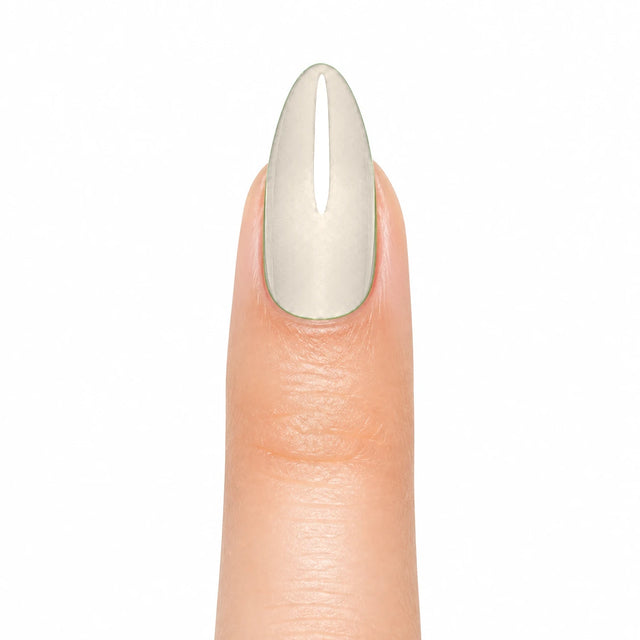 Vanilla Press-On Nails, Medium Almond